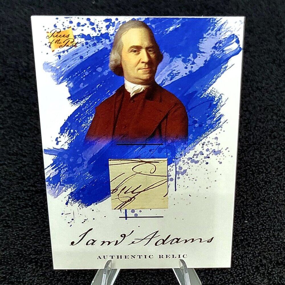 Authentic Samuel Adams Handwriting Relic Piece of History Founding Father